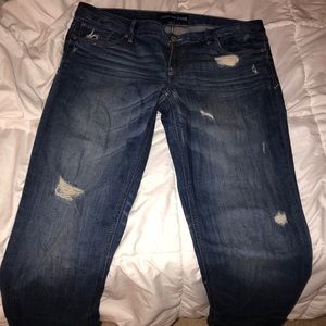 Express “Stella” Distressed Jeans